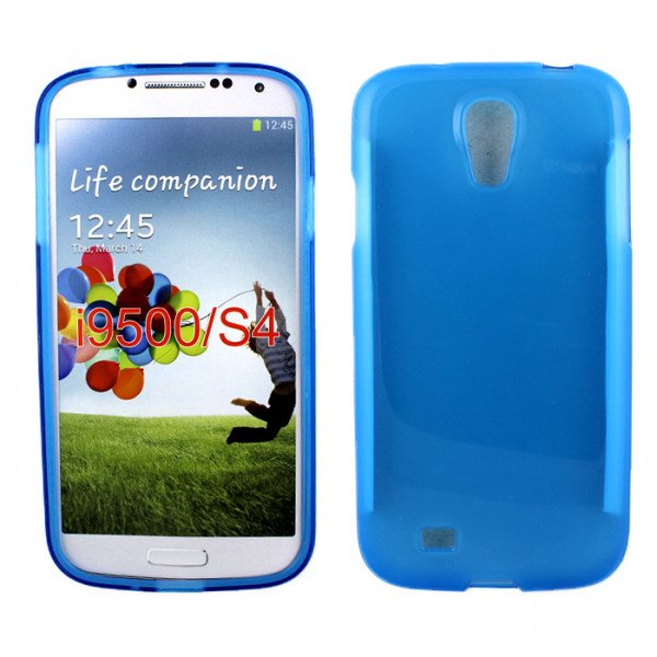 Wholesale Samsung Galaxy S4 TPU Gel Case (Blue)